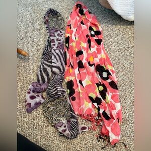 Lot of 2 New York & Company Scarves